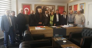 Seyman, CHP Çorum İl Örgütünü ziyaret etti