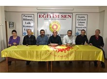 “Mücadelemiz; laik ve demokratik bir Türkiye için”