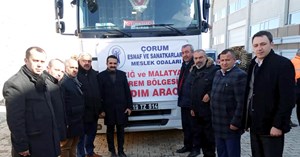 Çorumlu esnaf, depremzedeler için seferber oldu