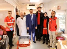 Vali Çiftçi'den 28. kan bağışı