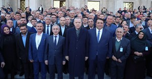 Cumhurbaşkanı Erdoğan ile görüştüler