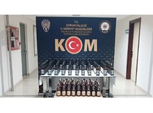 Kargo ile kaçak içki sevkiyatına geçit verilmedi