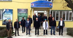 Sağlık çalışanları ve hastalara süt desteği