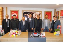 Fındıkcı ve yönetimi, başkanları kutladı