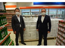 Damızlık Sığır Yetiştiricileri Birliği’nden peynir bağışı