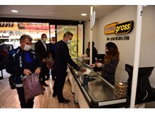 Esnafa maske ve el solüsyonu