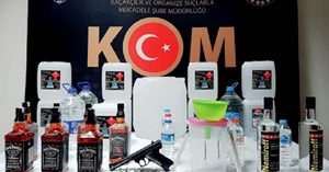 Kaçak alkol ve sigara operasyonu