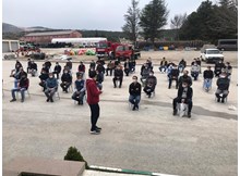 İşçiler önce eğitim aldı, sonra göreve başladı