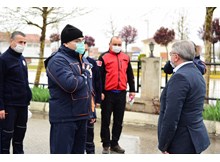 Başkan Aşgın’dan Vefa Grubuna ziyaret