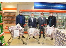 Deliler Köyünden Gıda Bankasına kurban bağışı