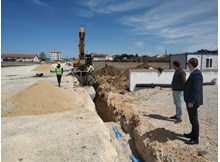 Fen Lisesi civarında 1.600 metre altyapı çalışması