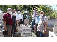 Olaylarda ölenlerin mezarları ziyaret edildi