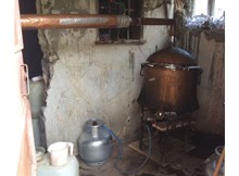 Bağ evinde kaçak içki ele geçirildi