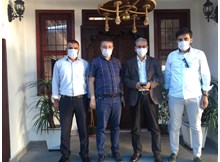 Aydın, Gelecek Partisi Çorum Teşkilatını ziyaret etti