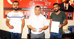 Oto tamirci esnafı belgelendi