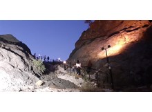 Kandiber Kalesi’nde bayram yoğunluğu