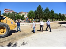 Tekceviz 12. Sokağa yeni asfalt