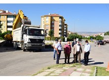 Binevler 3. Caddenin asfaltı yenileniyor