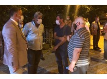 Tahtasız’dan acılı aileye başsağlığı