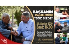 ‘Mahalle Buluşması’ Karakeçili’de