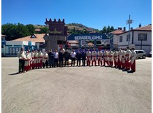 Mehter coşkusu, bayram tırıyla ilçelere taşındı