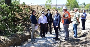 Gülabibey’in yağmur suyu sorunu kökten çözülüyor