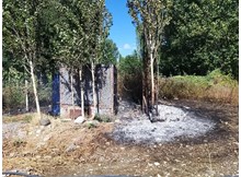 Osmancık’ta trafo yangını