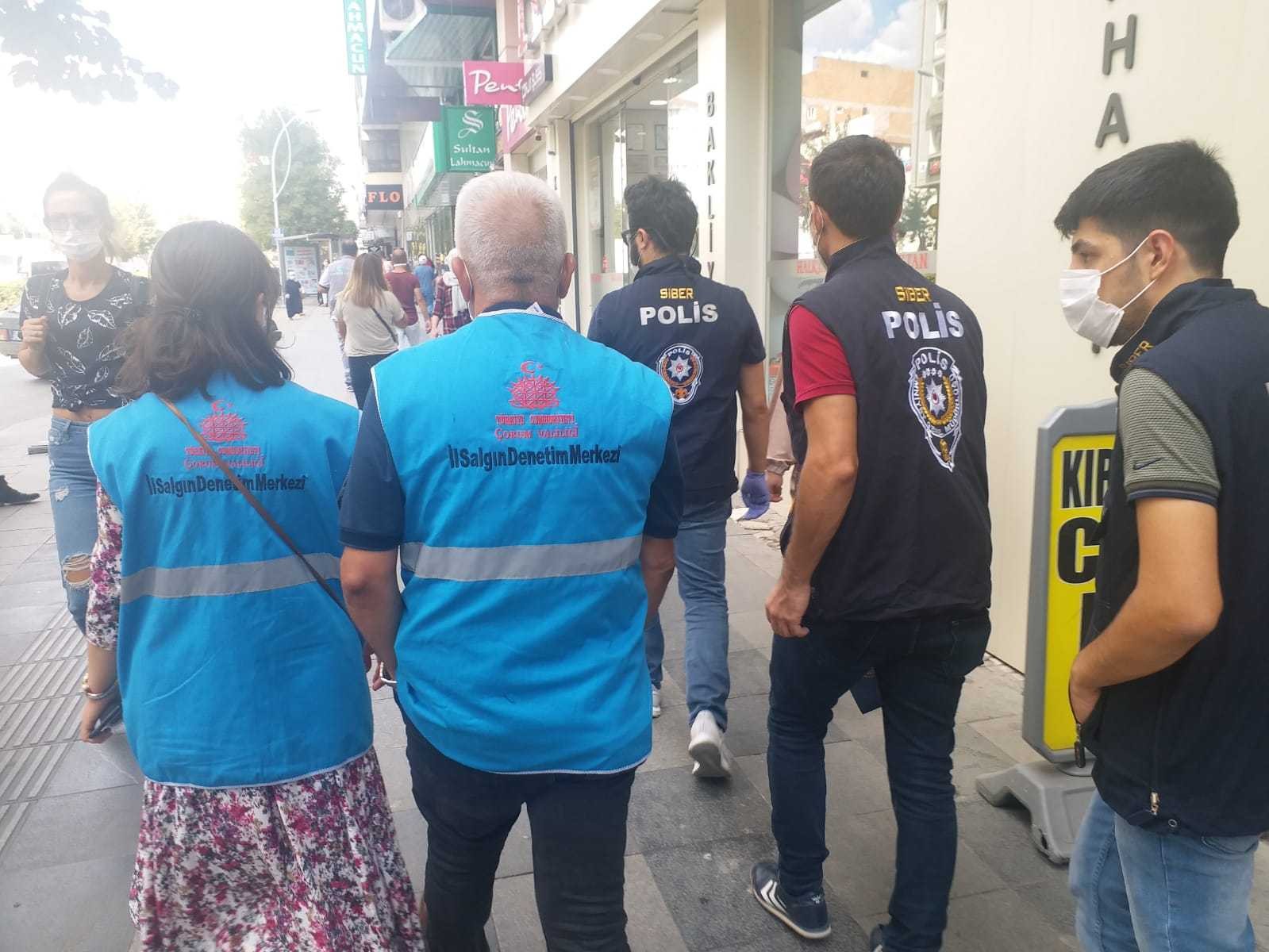 ÇORUM'DA MAHALLE DENETİM EKİPLERİ İŞBAŞINDA