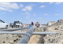 Ata 1. Cadde’de içmesuyu çalışması