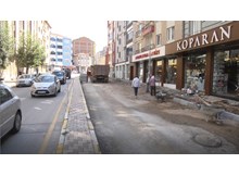 Akpınar Caddesi yenileniyor