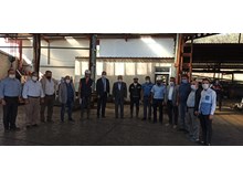 Tahtasız, Çomu Maden Ocağını ziyaret etti