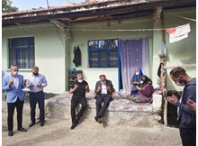 Ceylan ve Aşgın’dan Atakcan ailesine taziye ziyareti