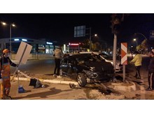 Hastane kavşağında kaza: 1 yaralı