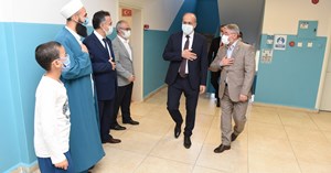 Başkan Aşgın’dan din gönüllülerine ziyaret
