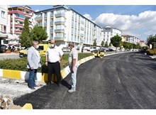 Belediye’den Varinli Caddesine yeni asfalt