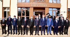 Bakan Gül'den Çorum Valiliğine ziyaret