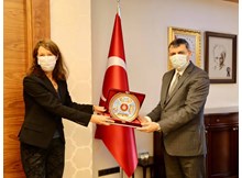 Vali Çiftçi’ye büyükelçi ziyareti!