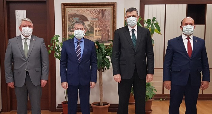 ÇORUM HEYETİNDEN ANKARA ZİYARETLERİ AK PARTİ ÇORUM MİLLETVEKİLİ EROL KAVUNCU; 