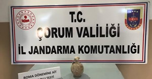 Tarihi eser kaçakçısı müşteri kılığındaki jandarmaya yakalandı