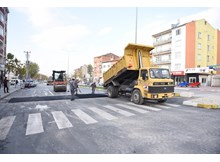 Belediyeden şehir genelinde hız kesici kasis çalışması