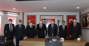 Milletvekilleri, CHP İl Başkanlığını ziyaret etti