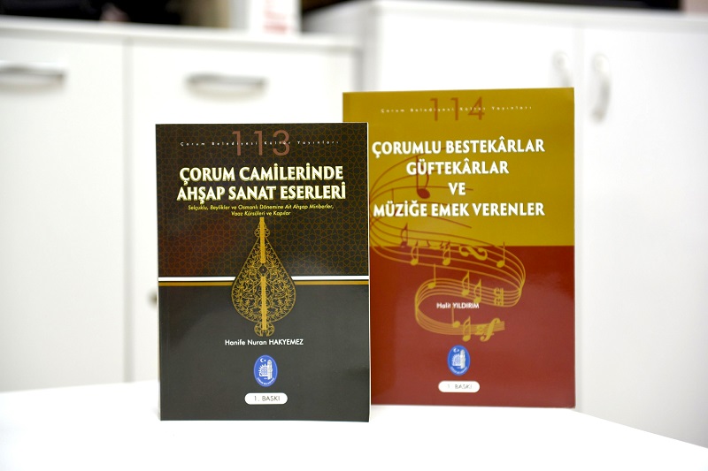 belediyeden iki yeni kitap