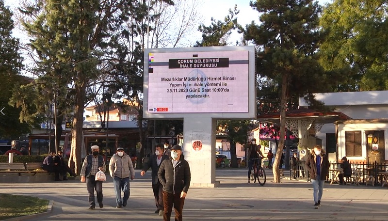 belediyeden tam not