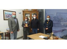 Gazeteciler Cemiyetinden Mehmet Çelik'e teşekkür plaketi