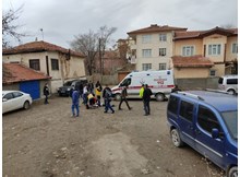 Epilepsi hastası genç başından yaralandı