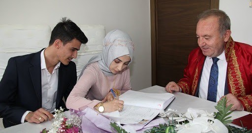 SUNGURLU'DA 2020 YILINDA 223 ÇİFT EVLENDİ