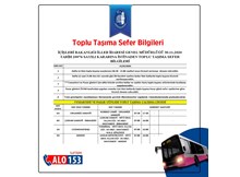 Otobüs seferlerinde yeni düzenleme