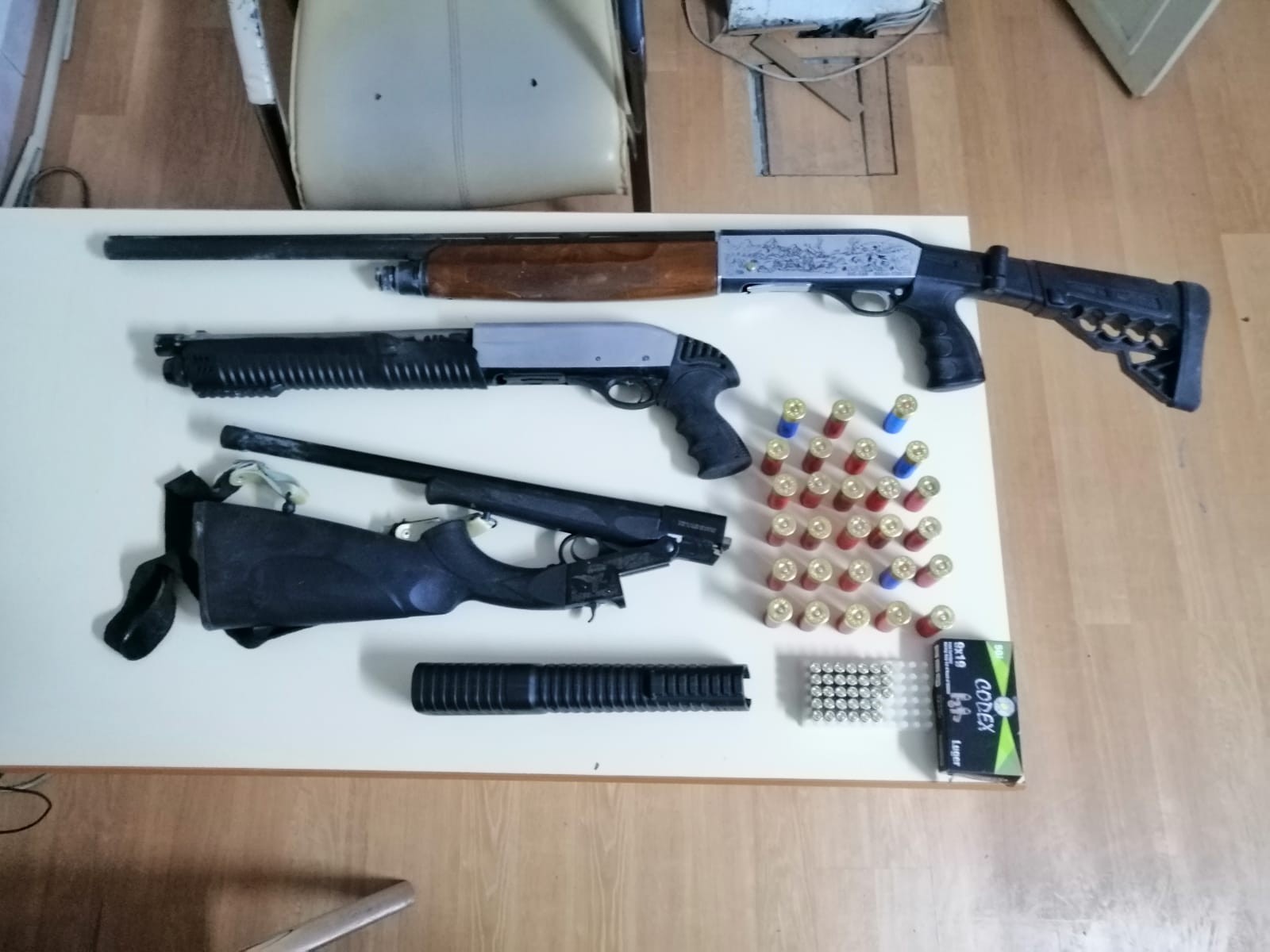 POLİS SİLAHLI SALDIRIDA KULLANILAN 3 ADET POMPALI TÜFEĞİ BULDU