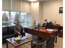 Halkbank Çorum Bölge Koordinatörü Şeker’e ziyaret