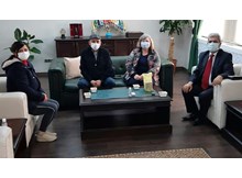 ONKO-SAV’dan Emniyet Müdürü Gülser’e kutlama ziyareti